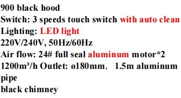 KITCHEN HOOD UCOMFORT 36